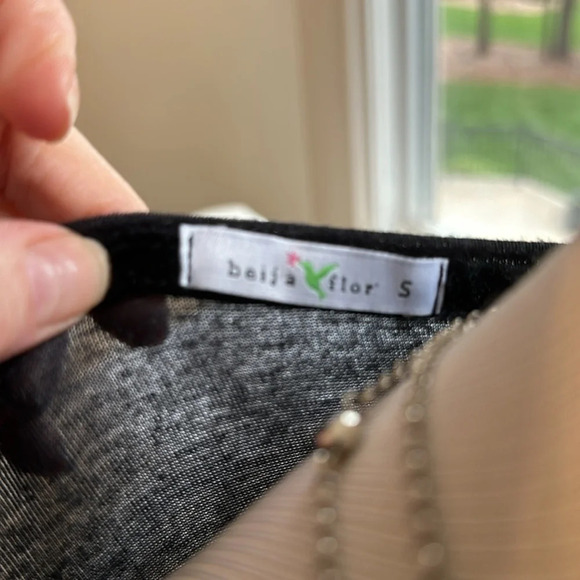 Beija Flor 3/4 Sleeve Tee, Size Small, EUC - Picture 6 of 7